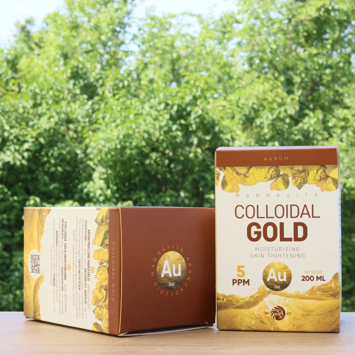 Mannavita Colloidal Gold 5 PPM • 200 ml - Mannavita