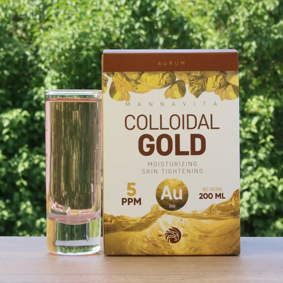 Mannavita Colloidal Gold 5 PPM • 200 ml - Mannavita
