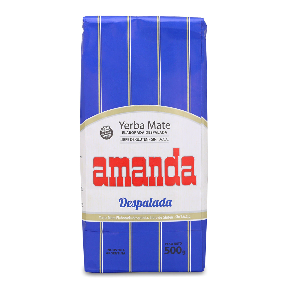 Τσάι yerba mate Amanda • Χωρίς κοτσάνια - Sin palo • 500 g