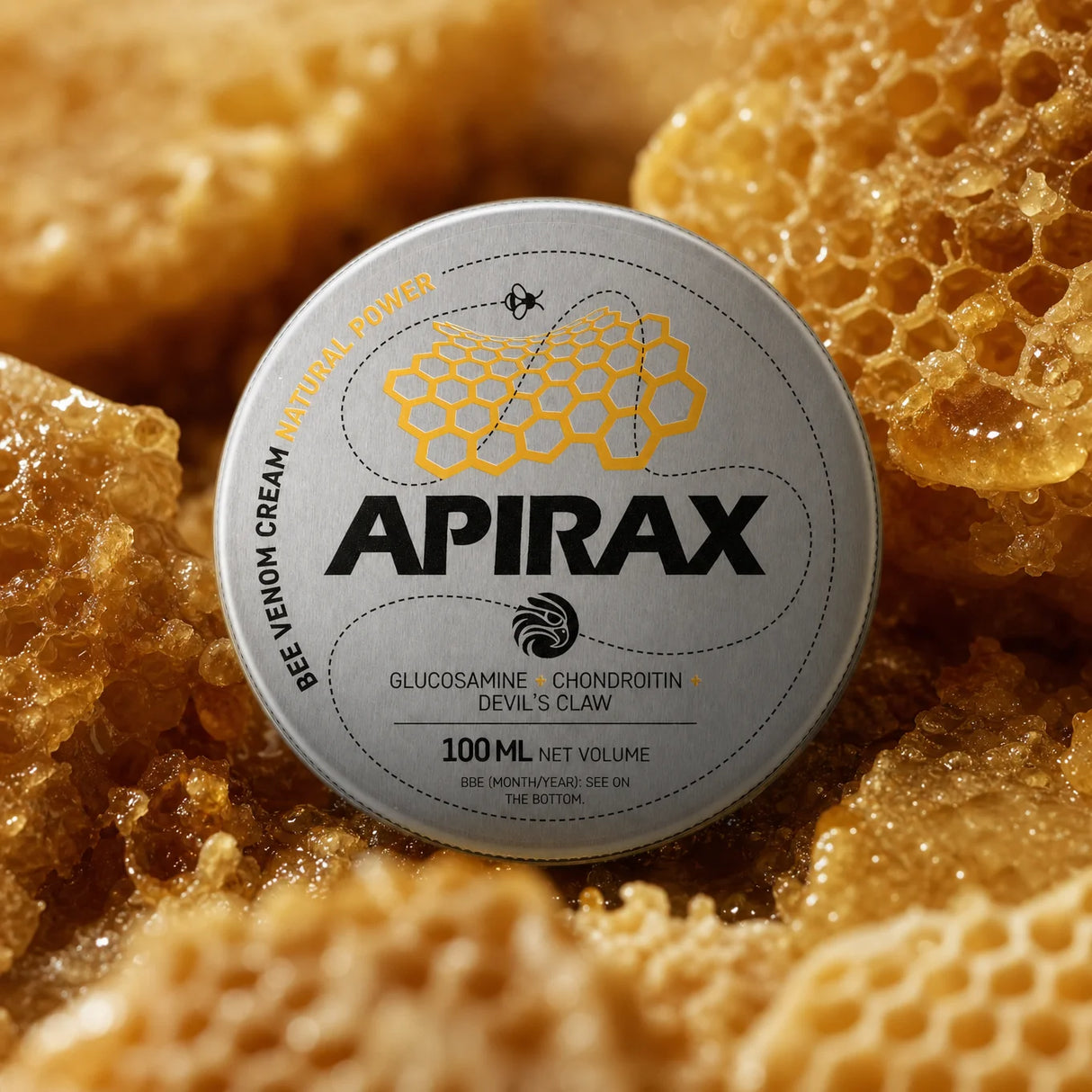 APIRAX Κρέμα Δηλητηρίου Μέλισσας • 100 ml