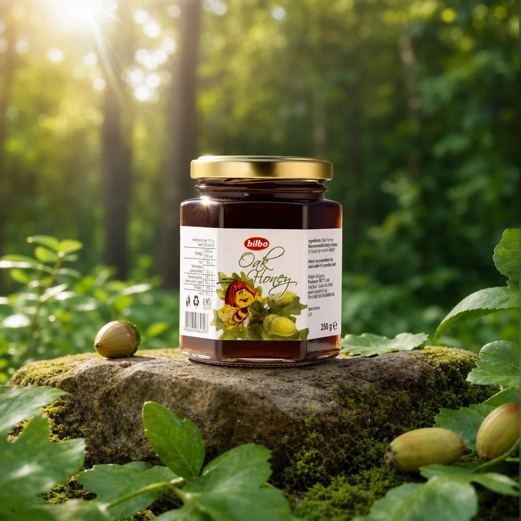 Bilbo ωμό μέλι φλαμουριάς • 250 g