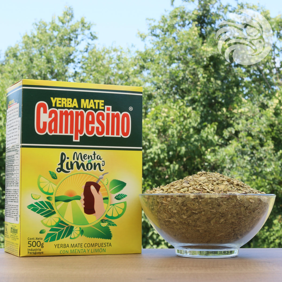 Τσάι yerba mate Campesino • Μέντα + Λεμόνι • 500 g