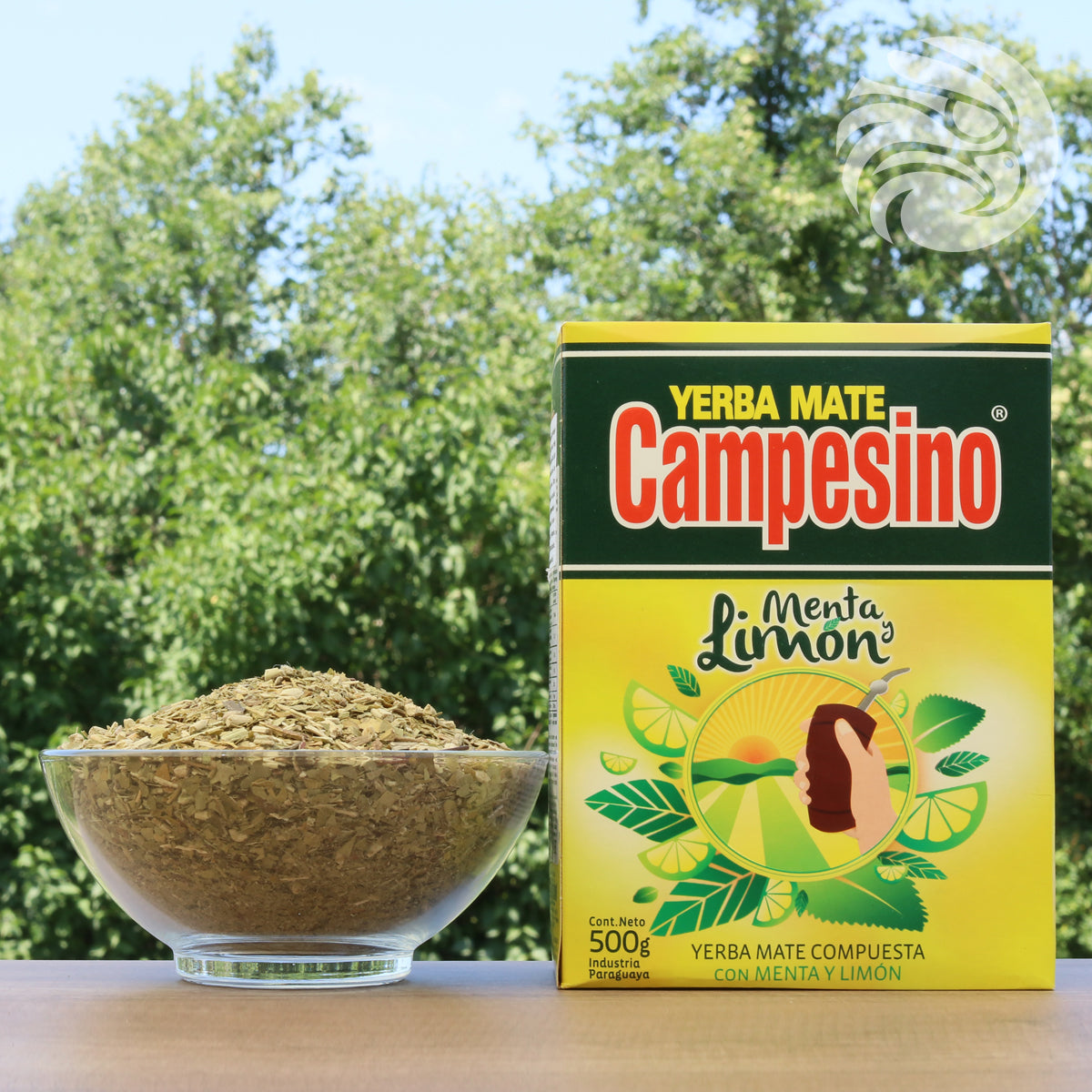 Τσάι yerba mate Campesino • Μέντα + Λεμόνι • 500 g