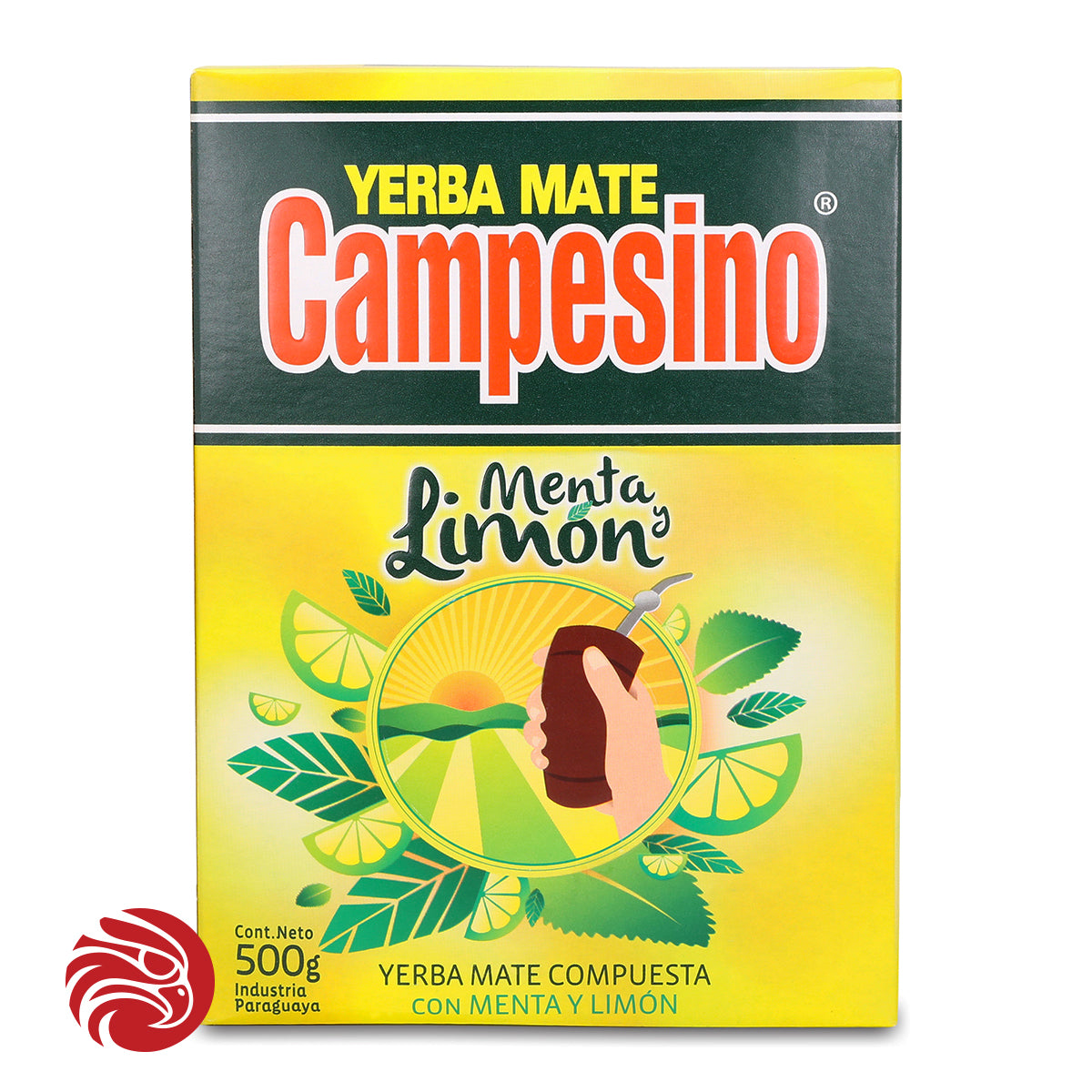 Τσάι yerba mate Campesino • Μέντα + Λεμόνι • 500 g