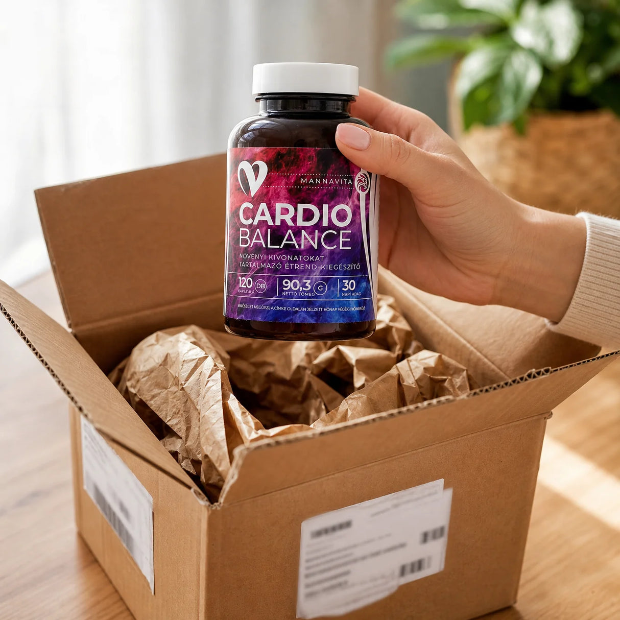 CARDIO Balance σύμπλεγμα για την αρτηριακή πίεση • 120 κάψουλες