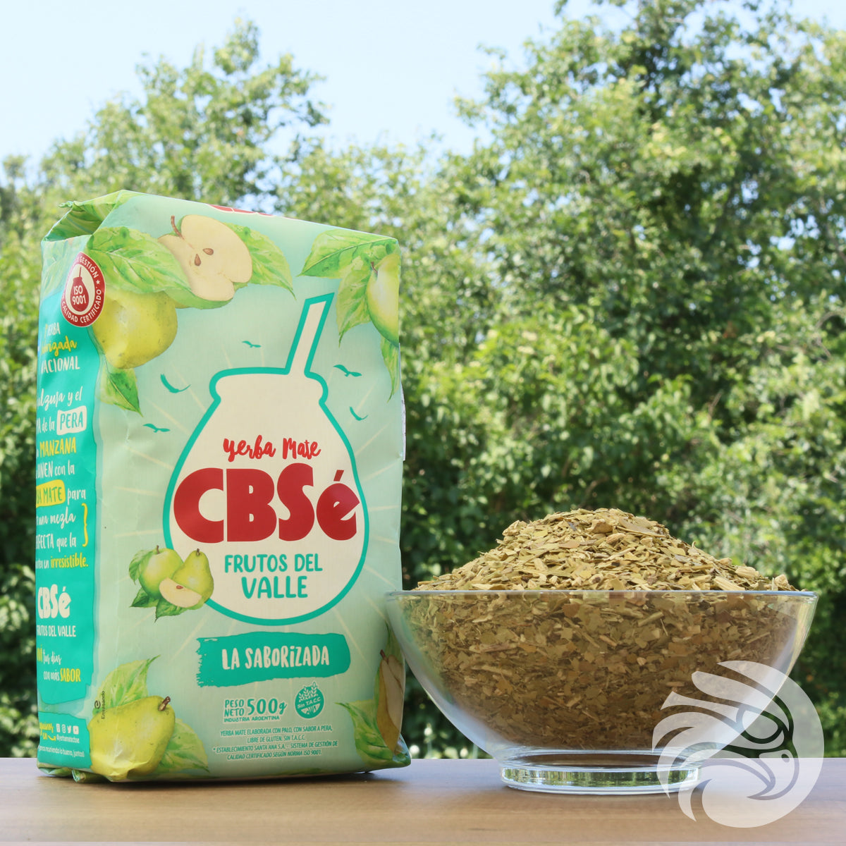 CBSé yerba mate • Φρούτα της κοιλάδας, Μήλο + Αχλάδι • 500 g