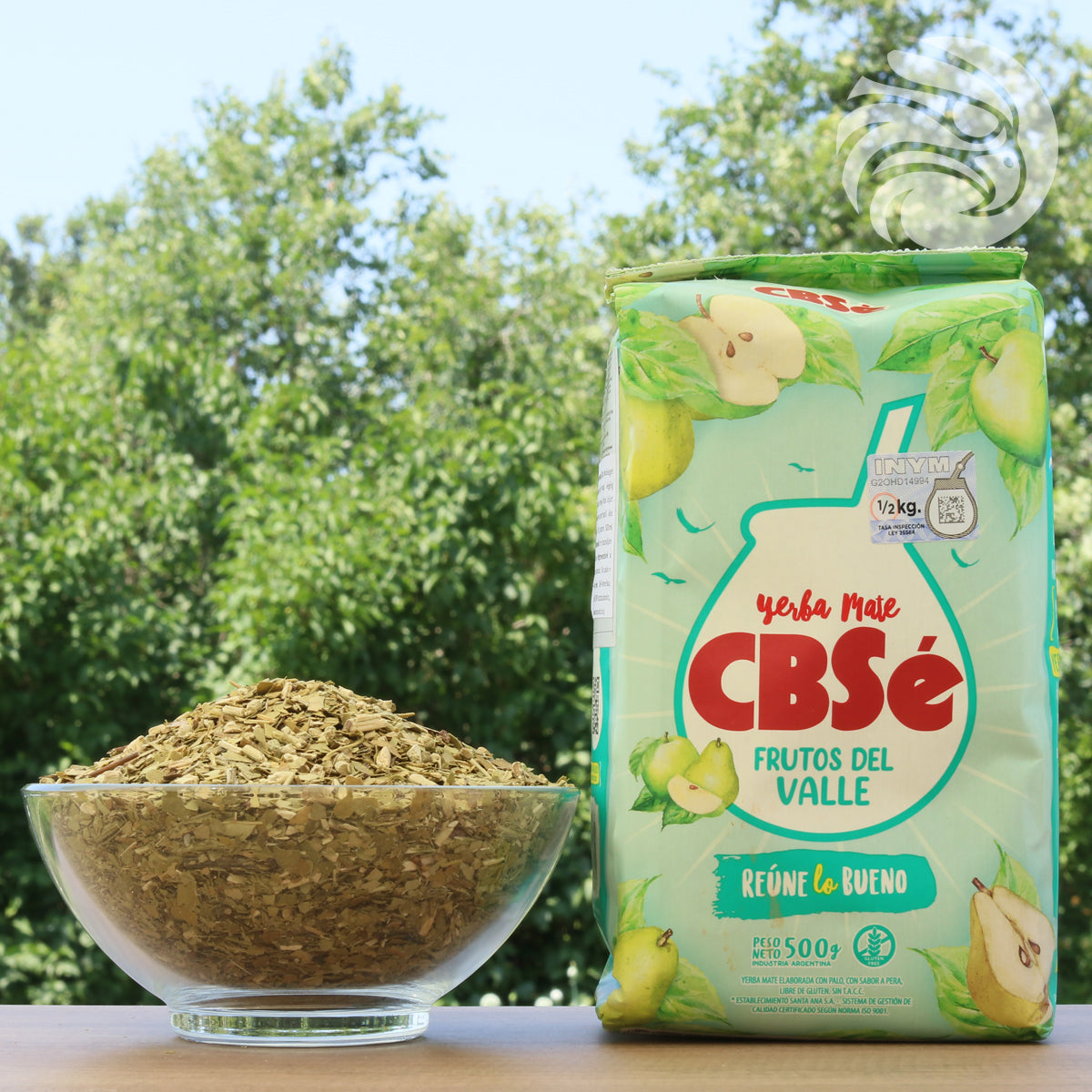 CBSé yerba mate • Φρούτα της κοιλάδας, Μήλο + Αχλάδι • 500 g