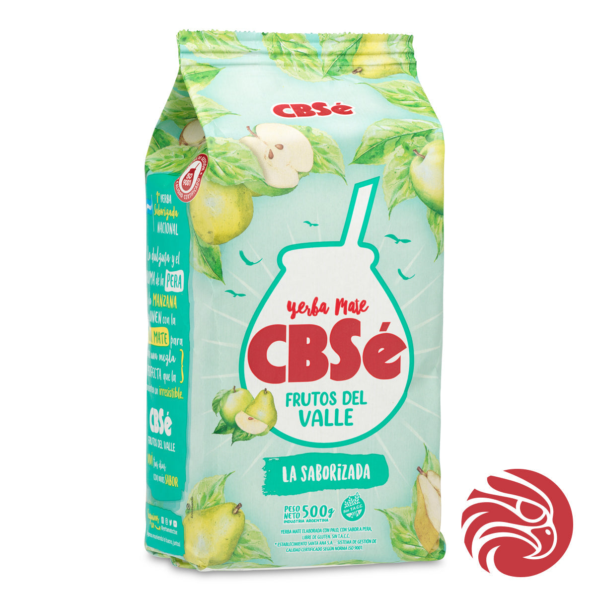 CBSé yerba mate • Φρούτα της κοιλάδας, Μήλο + Αχλάδι • 500 g