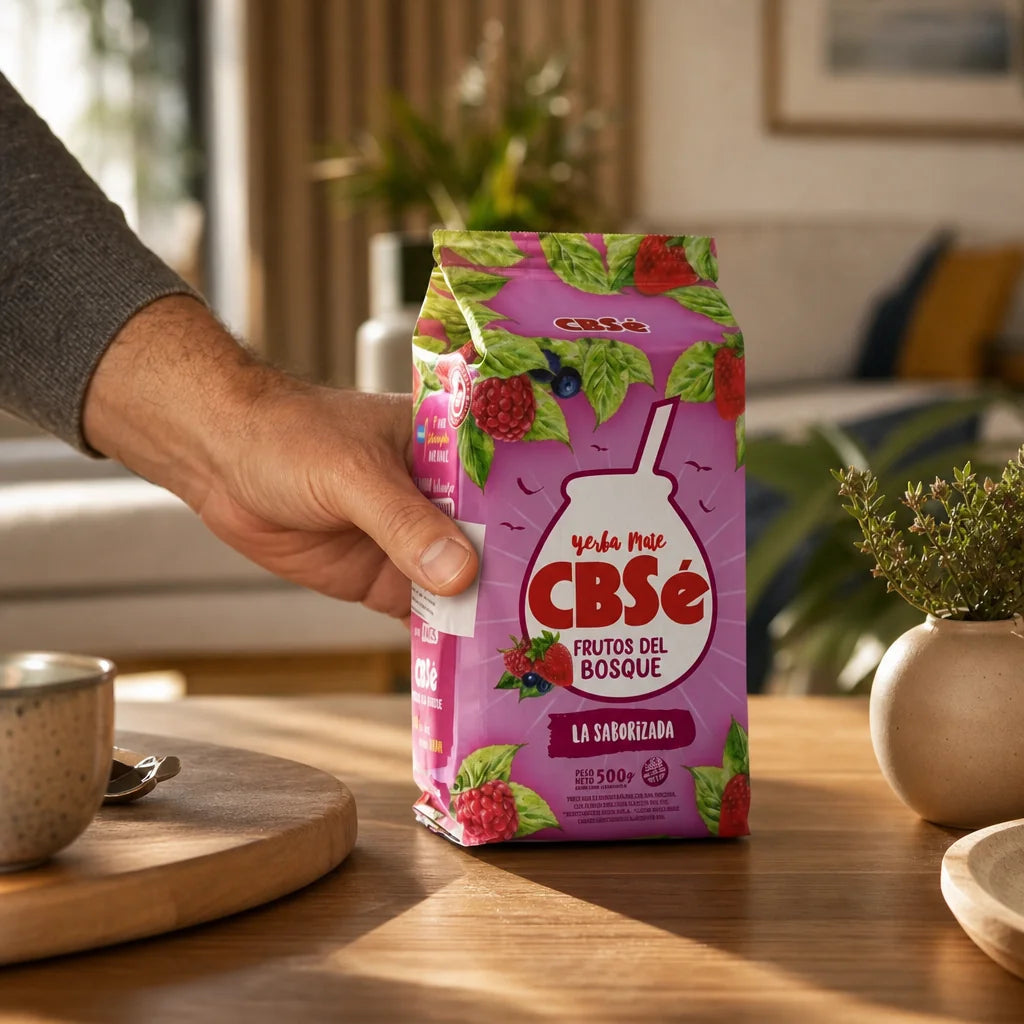 CBSé τσάι yerba mate • Φρούτα του Δάσους • 500 g