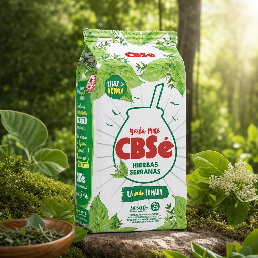 CBSé τσάι yerba mate • Φρούτα του Δάσους • 500 g