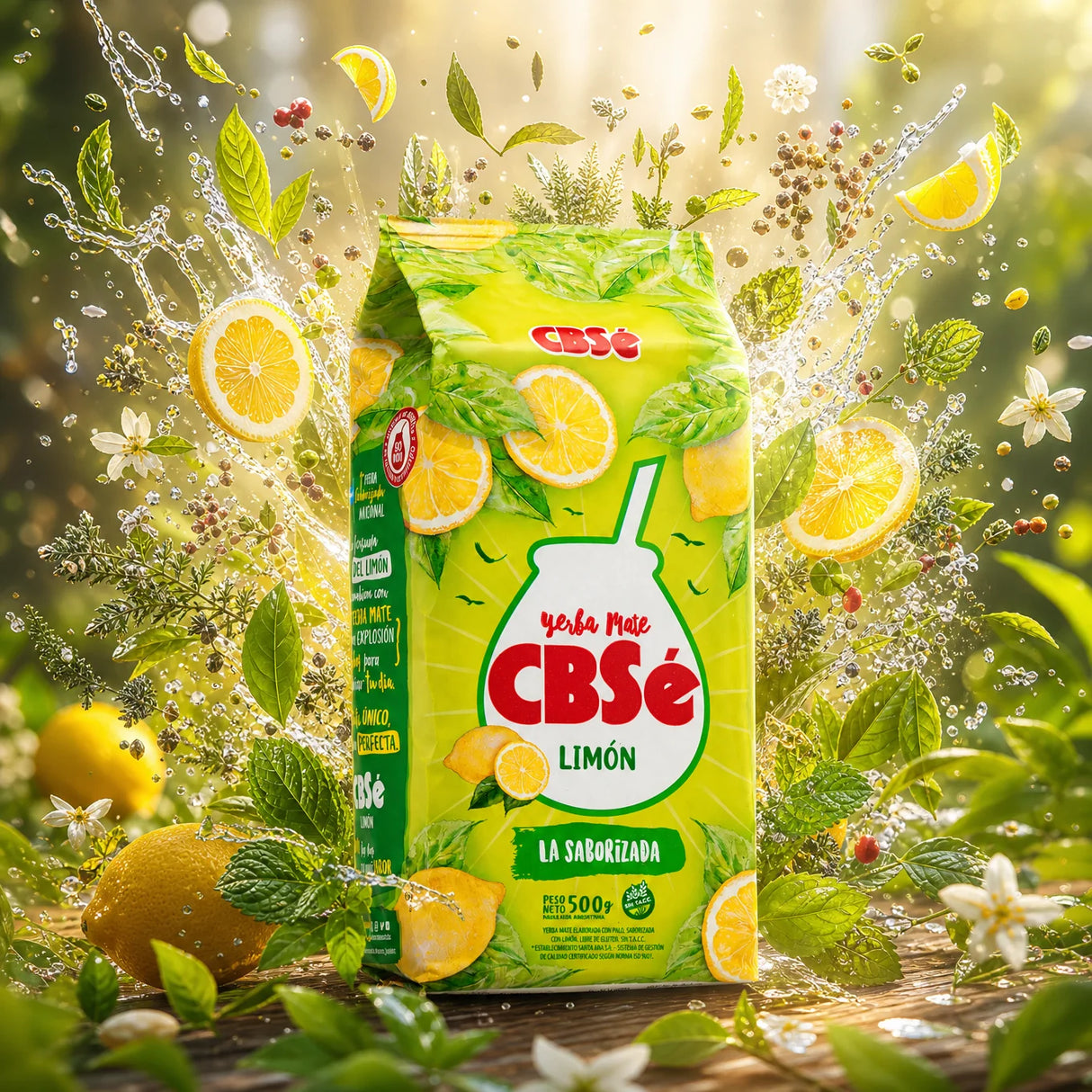 CBSé τσάι yerba mate • Φρούτα του Δάσους • 500 g