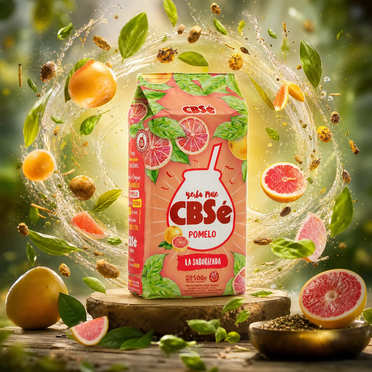 CBSé τσάι yerba mate • Φρούτα του Δάσους • 500 g
