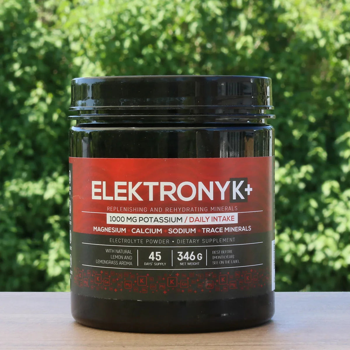 ElektronyK+ electrolyte powder • 1000 mg potassium • SWEET, 346g - Mannavita