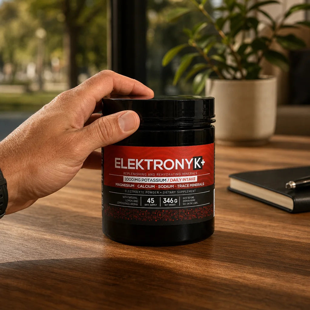 ElektronyK+ ηλεκτρολυτική σκόνη • 1000 mg κάλιο με γλυκίνη • ΓΛΥΚΙΑ, 402g