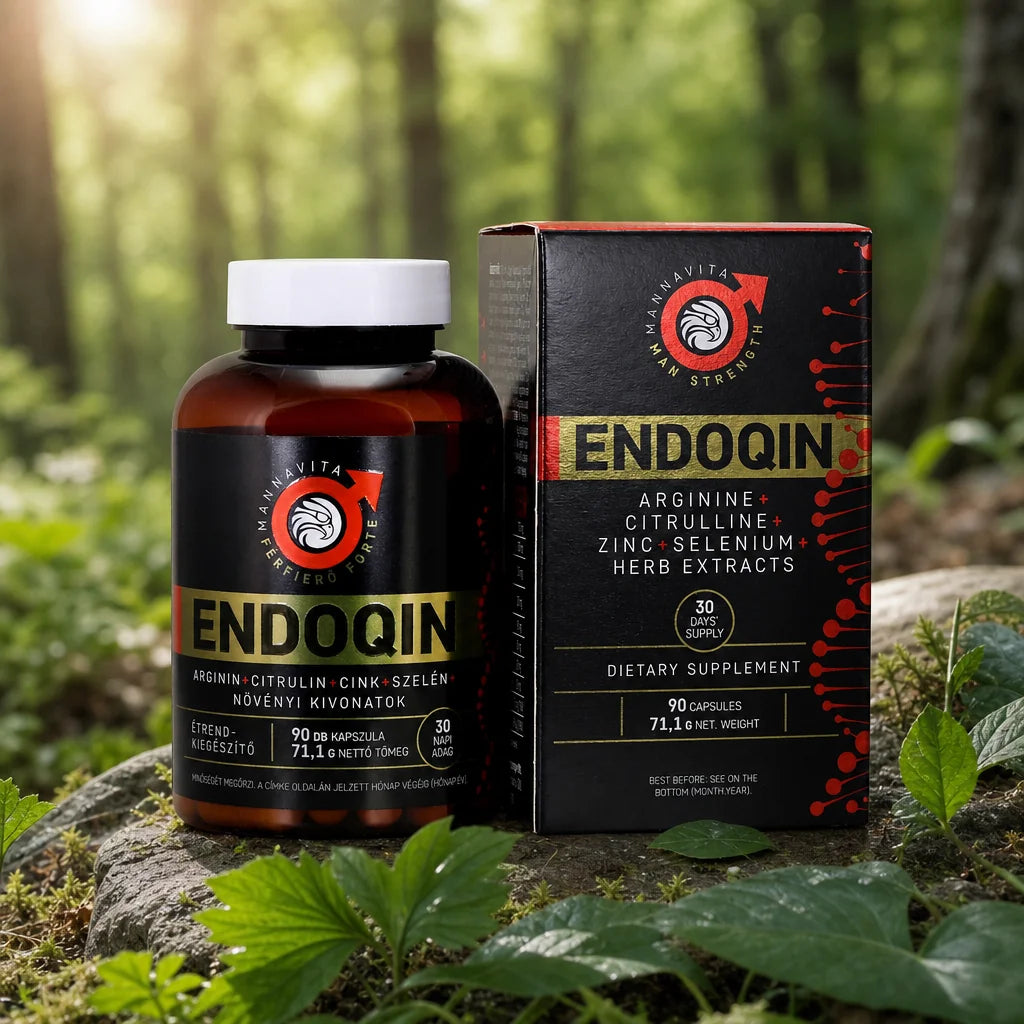 ENDOQIN ανδρική δύναμη Forte • 90 κάψουλες