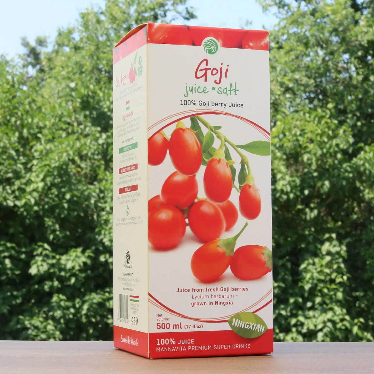 Mannavita Goji berry 100% pure pressed juice • 500 ml - Mannavita