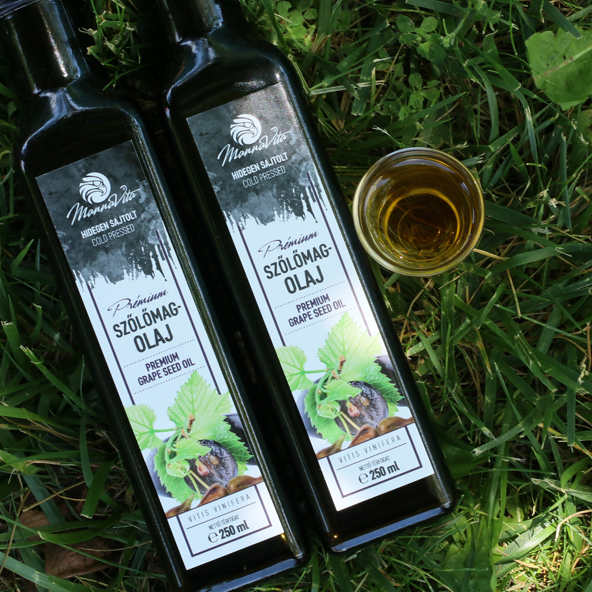 Mannavita Ουγγρικό ψυχρής έκθλιψης έλαιο σταφυλιού • 250 ml