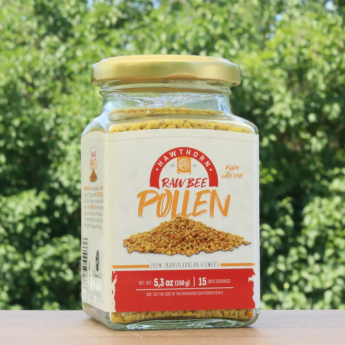 Mannavita raw Hawthorn bee pollen • 150g - Mannavita