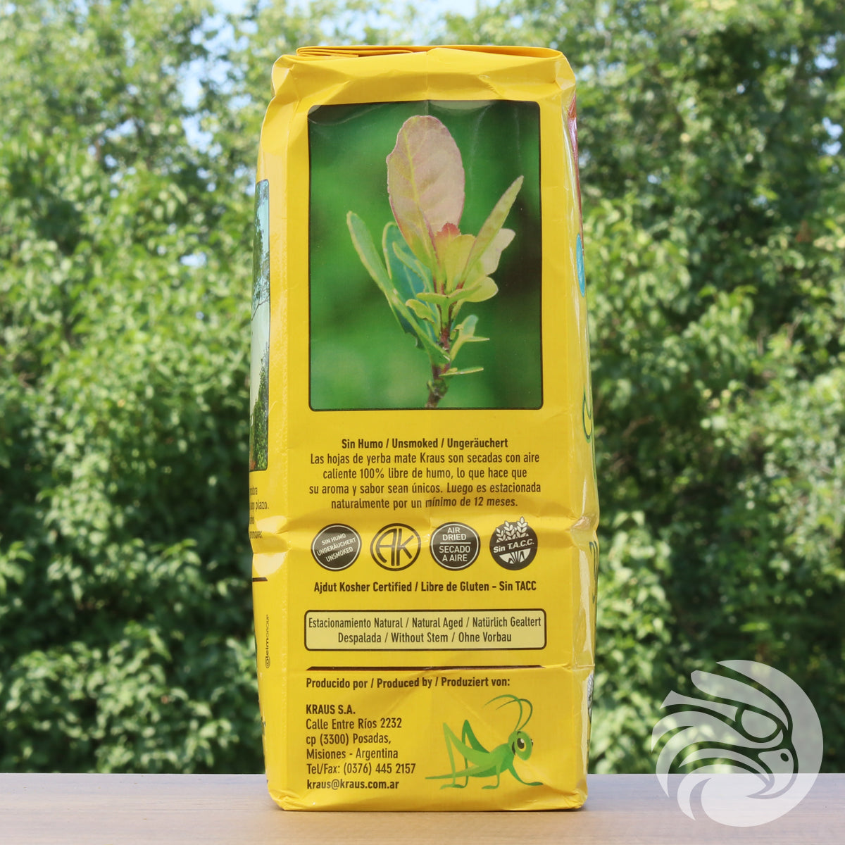 Kraus yerba mate • Gaucho, Sin palo - Χωρίς κοτσάνια • 500 g