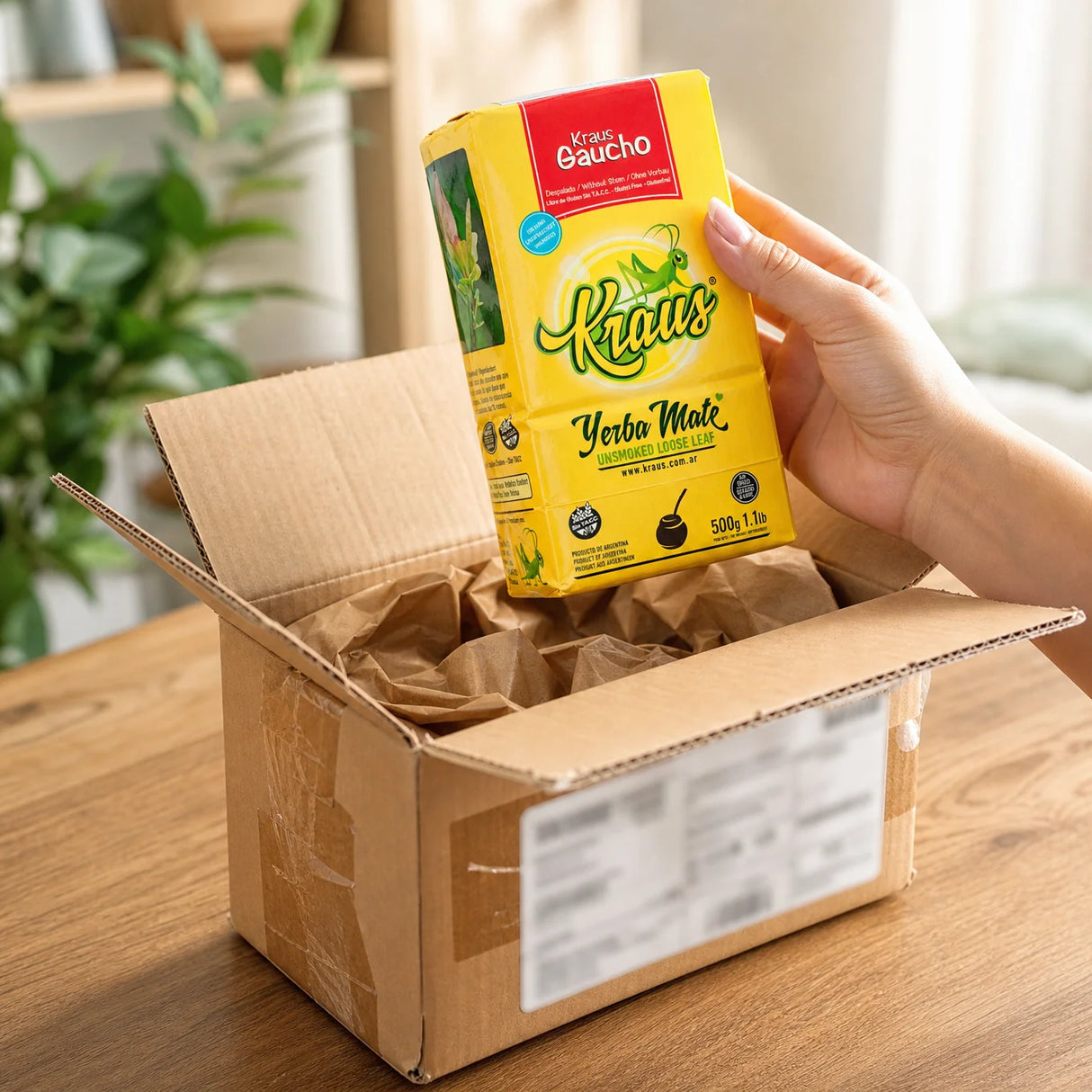 Τσάι yerba mate Kraus • Silvestre, Μέντα • 500 g