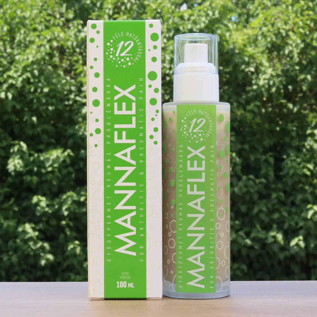 MANNAFLEX Joint & Muscle Pain relief Healing spray • 100 ml - Mannavita