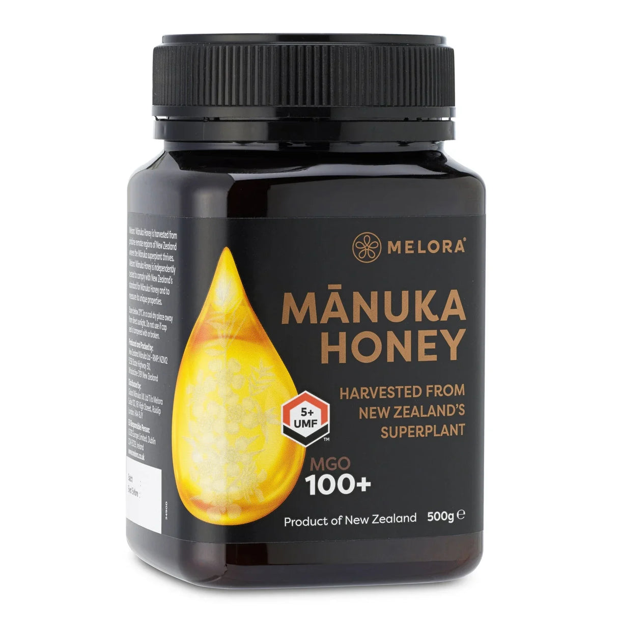 Melora Manuka Honey 100+ MGO™ UMF 5 • 500 g - Mannavita