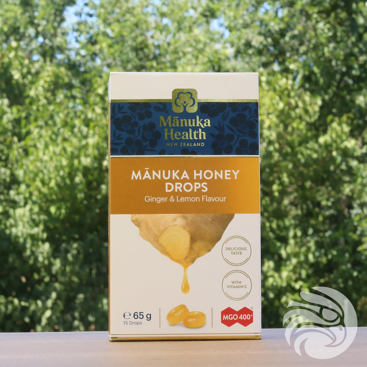 Καραμέλες Manuka με φυσικό τζίντζερ & λεμόνι • 15 τεμάχια