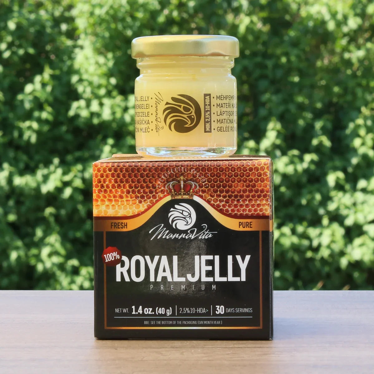 Mannavita Premium Royal jelly • 2.5% 10-HDA • 40g - Mannavita