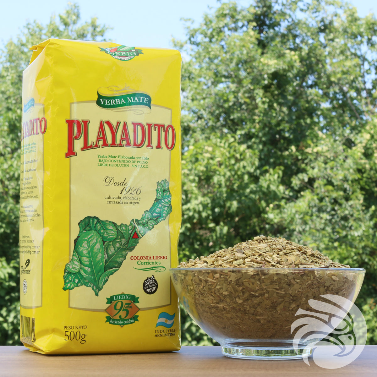Τσάι yerba mate Playadito • Elaborada con palo • 500 g
