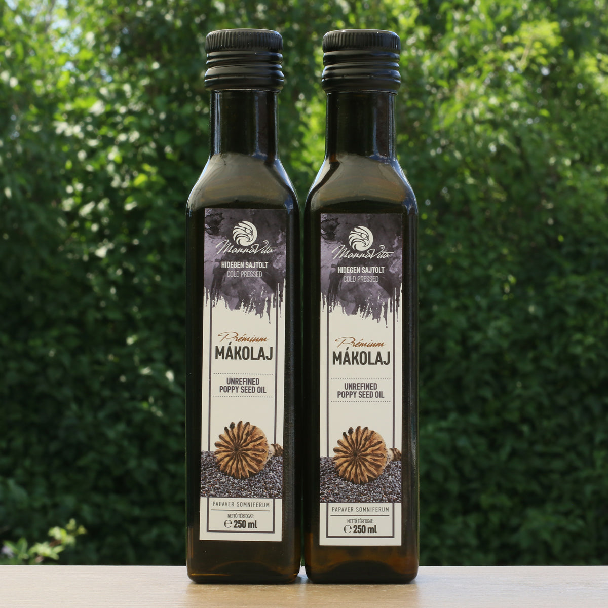 Mannavita Ουγγρικό έλαιο παπαρουνόσπορου ψυχρής έκθλιψης • 250 ml