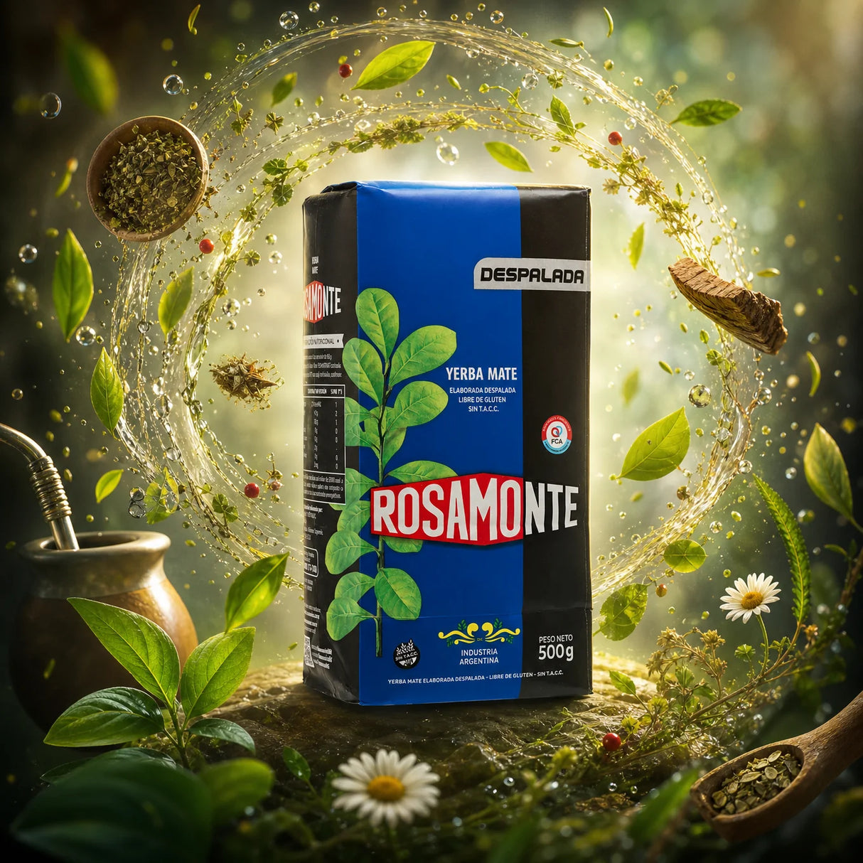 Τσάι yerba mate Rosamonte • Despalada • 500 g