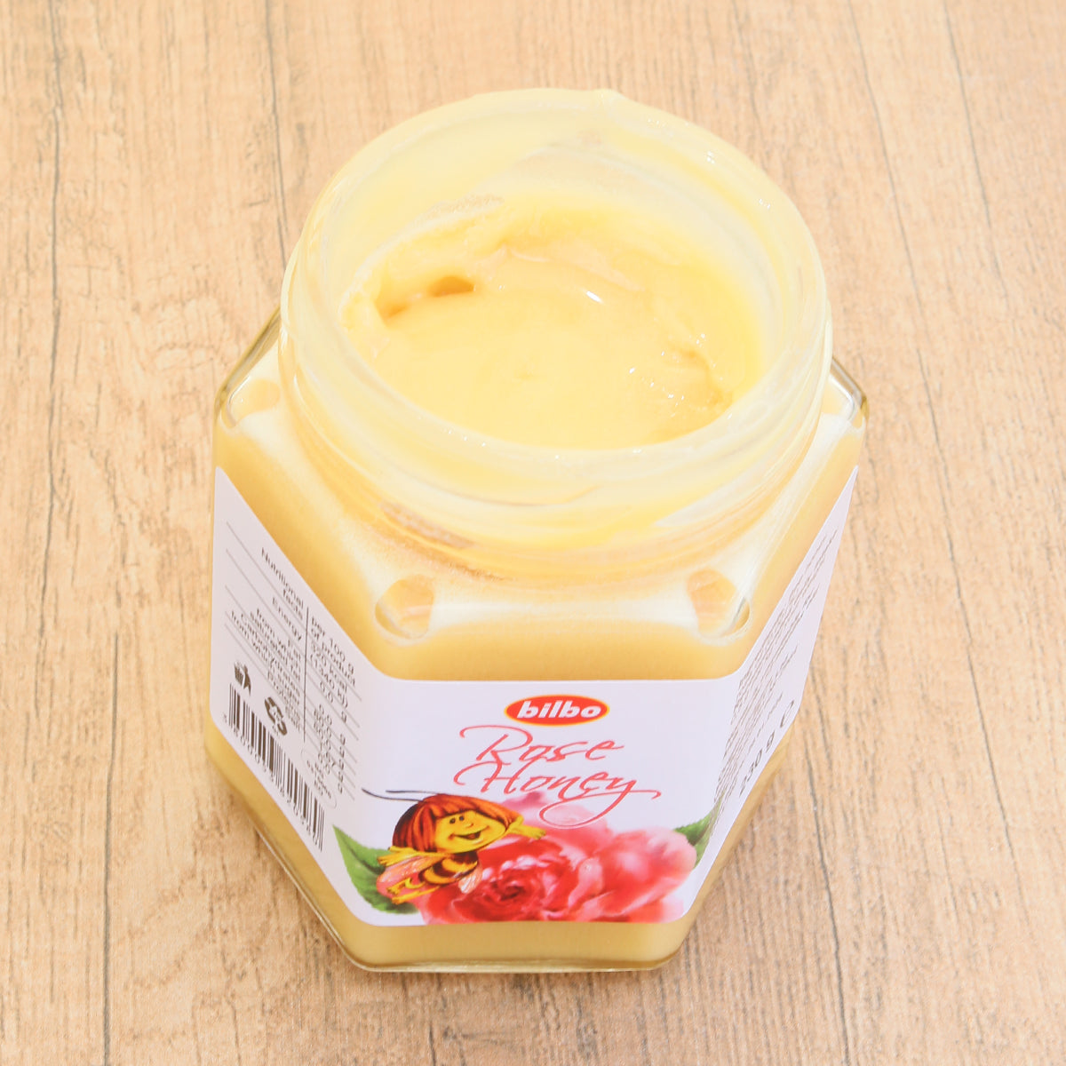 Bilbo ωμό μέλι τριαντάφυλλου • 230 g