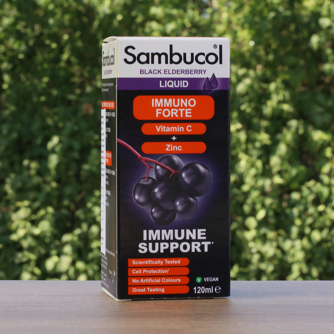 Σιρόπι μαύρου σαμπούκου Sambucol, Immuno Forte • 120 ml