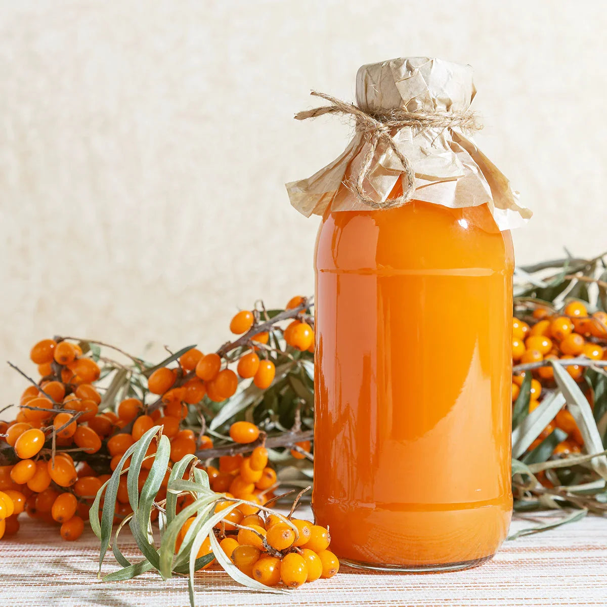 Mannavita Sea buckthorn 100% pure pressed juice • 500 ml - Mannavita