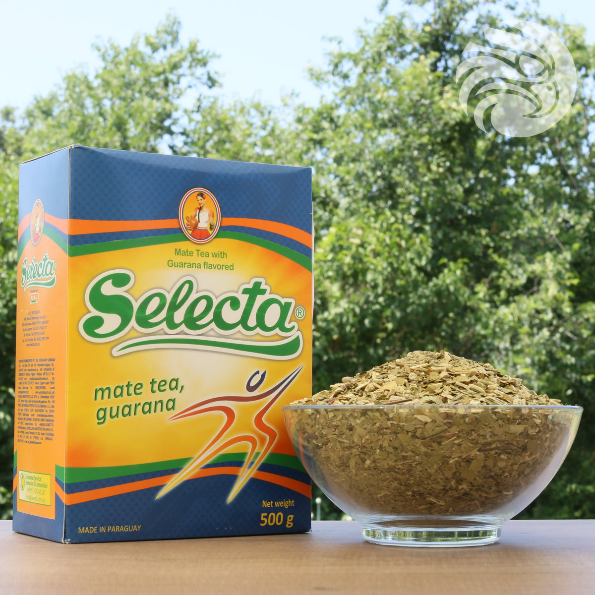 Τσάι yerba mate Selecta • Ενέργεια, Γκουαρανά • 500 g
