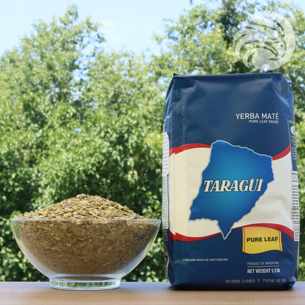 Τσάι yerba mate Taragüi • Καθαρά φύλλα - Sin palo • 500 g