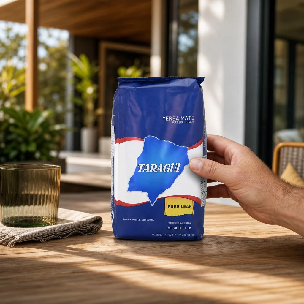 Τσάι yerba mate Taragüi • Καθαρά φύλλα - Sin palo • 500 g