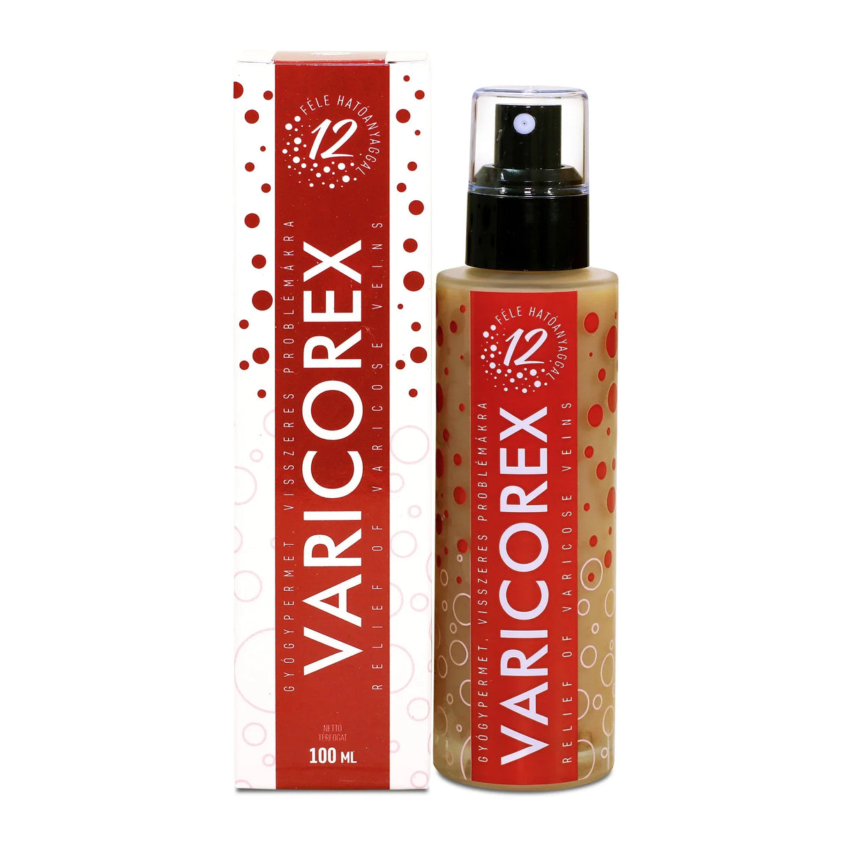 VARICOREX Varicose Vein relief Healing spray • 100ml - Mannavita