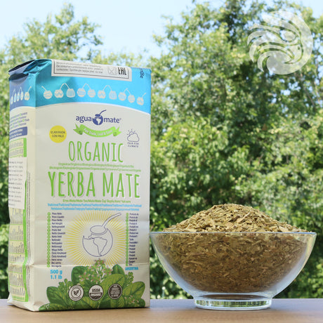 Aguamate Βιολογική yerba mate • Επεξεργασμένη με κλαδάκια • 500 g
