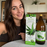 Mannavita Aloe vera 100% καθαρός χυμός από συμπίεση • 1000 ml