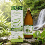 Mannavita Aloe vera 100% καθαρός χυμός από συμπίεση • 1000 ml