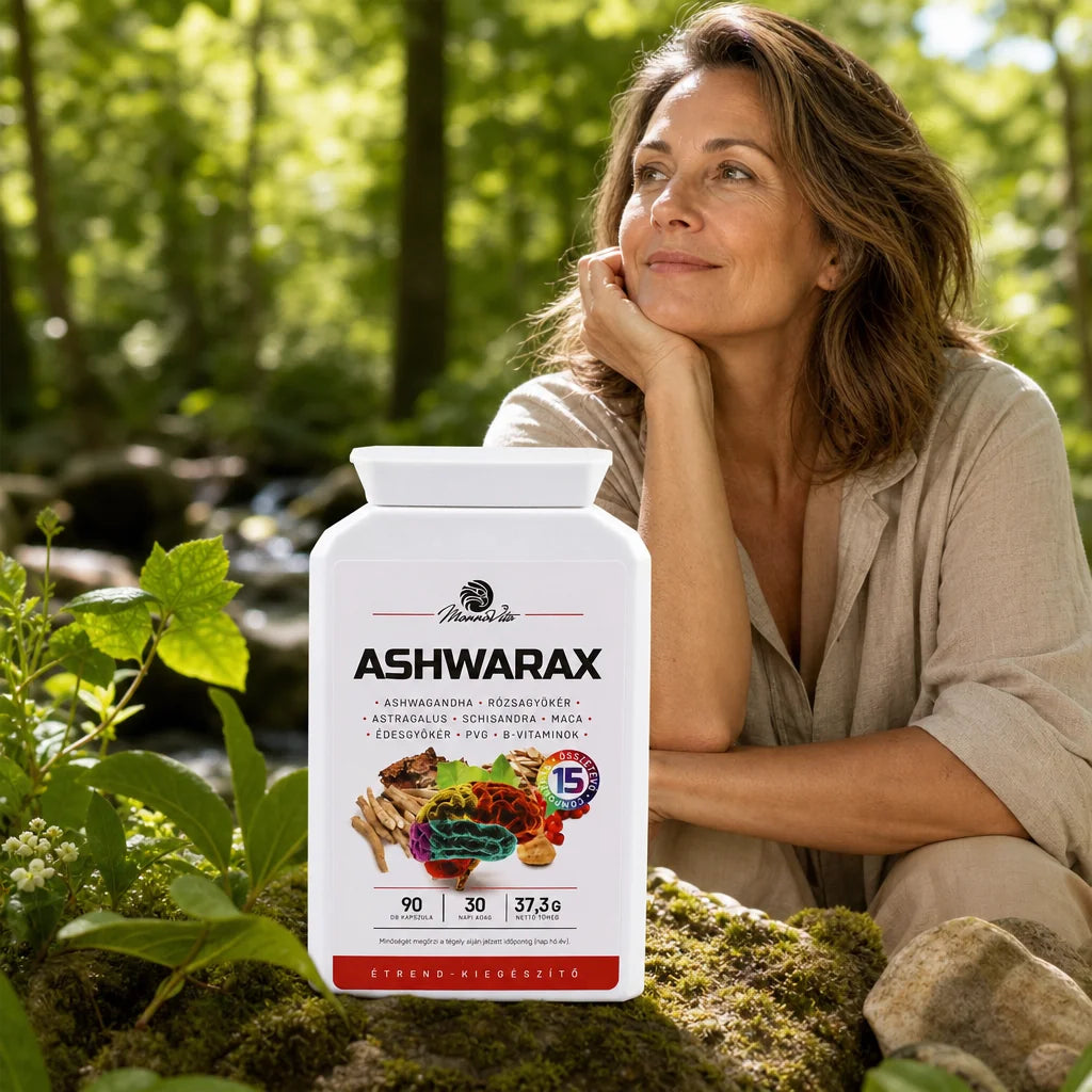 Ashwarax για ανακούφιση από άγχος, πανικό & αϋπνία • 90 κάψουλες