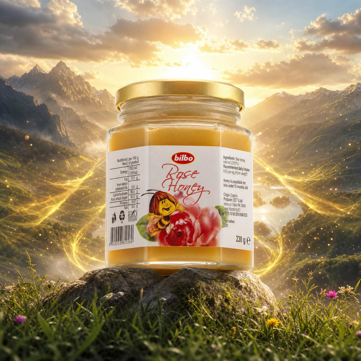 Bilbo ωμό μέλι λεβάντας • 250 g