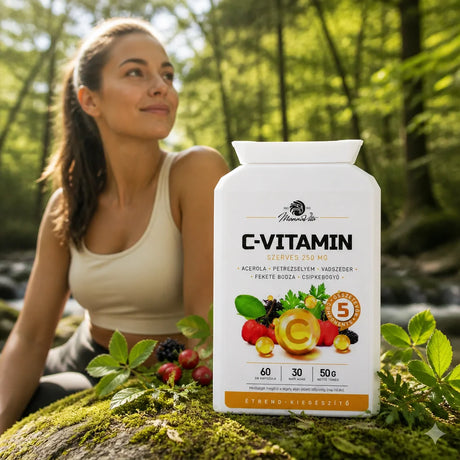 Mannavita • Συμπλήρωμα Βιταμίνης C • 250 mg βιοδραστικό • 60 κάψουλες