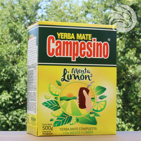 Τσάι yerba mate Campesino • Μέντα + Λεμόνι • 500 g