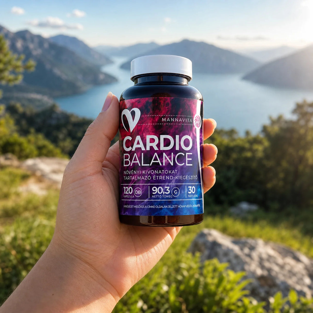 CARDIO Balance σύμπλεγμα για την αρτηριακή πίεση • 120 κάψουλες