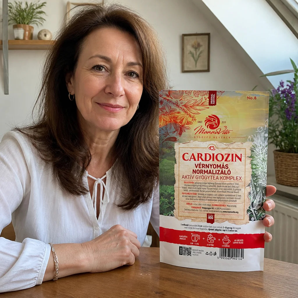 CARDIOZIN Ενεργό φυτικό μείγμα τσαγιού για την ομαλοποίηση της αρτηριακής πίεσης • 80g