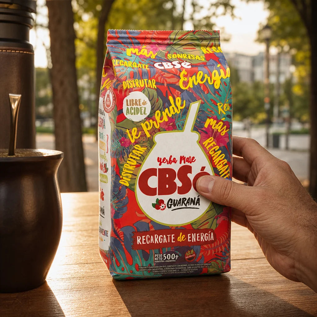 CBSé τσάι yerba mate • Λεμόνι - Limón • 500 g