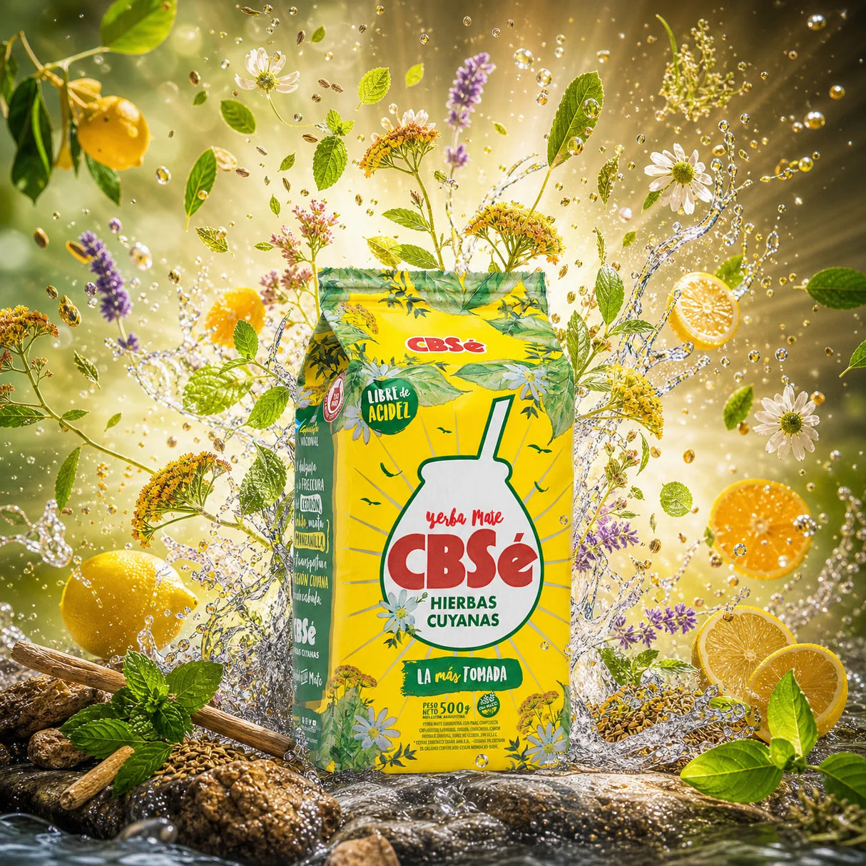 CBSé τσάι yerba mate • Φρούτα του Δάσους • 500 g