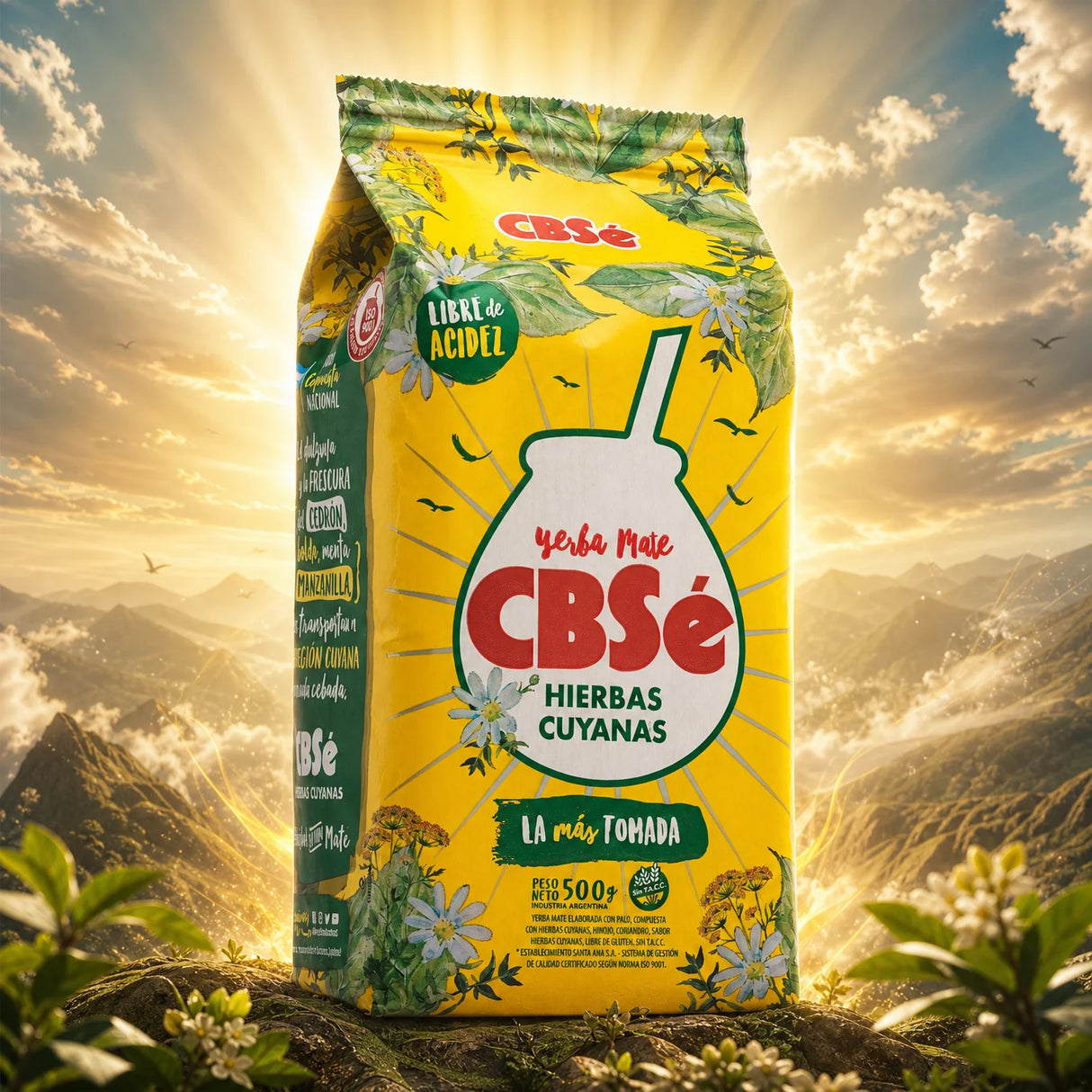 CBSé τσάι yerba mate • Φρούτα του Δάσους • 500 g
